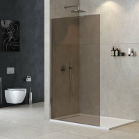 Душевая перегородка 120 см CEZARES LIBERTA LIBERTA-L-1-TB-120-BR-Cr
