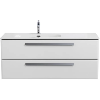 Тумба под раковину Cezares ECO-CER-N-1200-2C-SO-BL-L Bianco Lucido без ручек