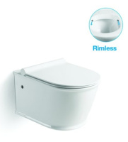 Унитаз подвесной безободковый SantiLine SL-5009