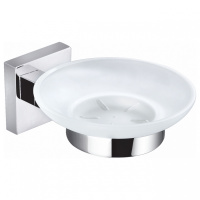 Мыльница с держателем WONZON & WOGHAND POLO, хром WW-8922