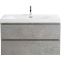 Тумба под раковину Cezares MOLVENO-100-2C-SO-BET Beton