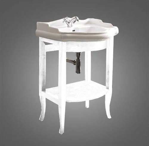 Тумба без раковины Kerasan Retro 735030 белый матовый