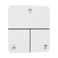 Переключатель потоков на 3 положения Hansgrohe ShowerSelect Comfort Q 15587700 белый матовый