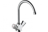 Смеситель для кухни Bravat DUO 2219 Х (F7133186CP)