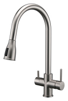 Смеситель для кухни с подключением к фильтру  Paulmark Lange La214212-NI