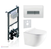 КОМПЛЕКТ 3в1 KOLLER POOL ALCORA ST 1200 ALCORA ST 1200+ INTEGRO WHITE GLASS+ROUND