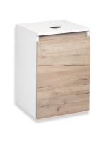 Тумба под раковину Runo  крафт дуб Бари 40 (00-00001372)