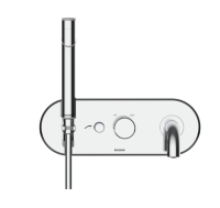 Смеситель для ванны Bossini Ply Z00945.030 хром