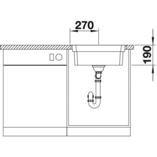 Кухонная мойка Blanco Etagon 500-IF/A 521748