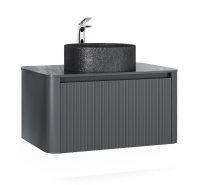 Тумба под раковину Jorno Lumino 80   Lum.01.80/P/A/JR