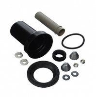 Подсоединительный комплект Geberit для подвесного унитаза, длина 18,5 см, с уплотнительным кольцом: d=90мм, d1=45мм, Альпийский белый  152.404.11.1