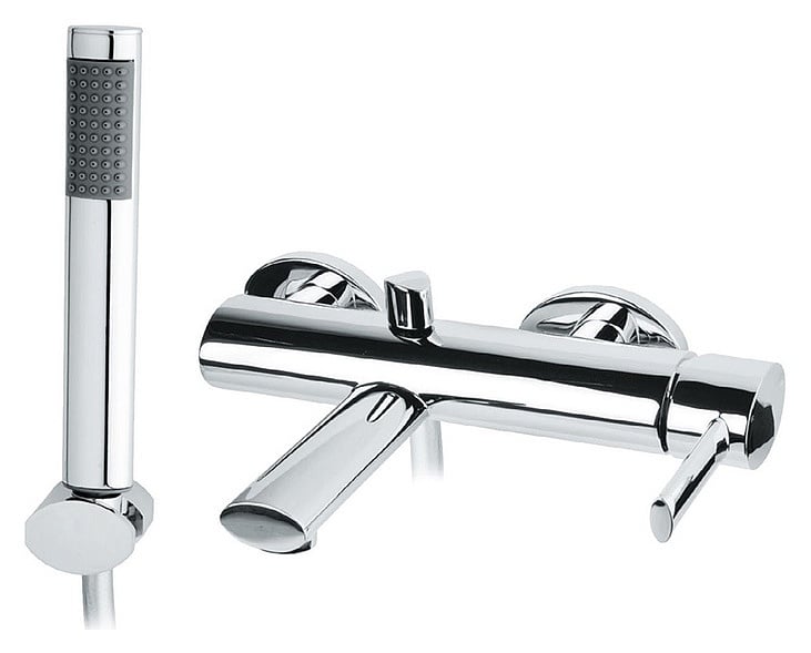 Смеситель для ванны и душа Cezares OVER OVER-VDM-01-Cr Смеситель для ванны и душа Cezares OVER OVER-VDM-01-Cr