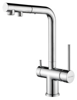 Смеситель для кухни с подключением к фильтру  Paulmark Serpentine Se213222-CR