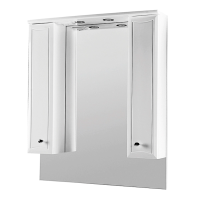 Шкаф-зеркало AM.PM Bourgeois M65MPX0851WG