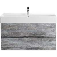 Тумба под раковину Cezares MOLVENO 46-80-2C-SO-LG Legno Grigio