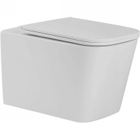 Унитаз подвесной безободковый SantiLine SL-5027 с сиденьем микролифт