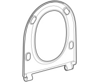 Сиденье для унитаза Geberit ONE с амортизатором 243.991.11.1