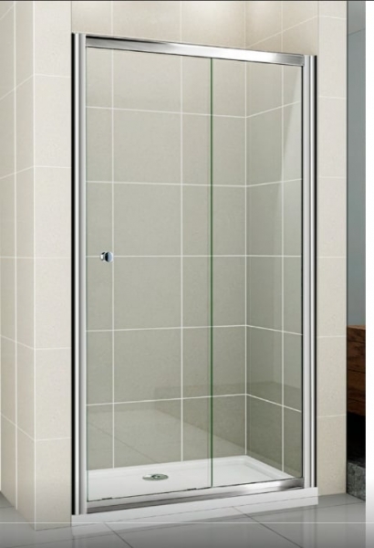 Душевая дверь в нишу Cezares PRATICO-BF-1-100-P-Cr