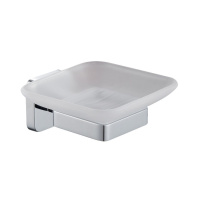 Мыльница с держателем WONZON & WOGHAND STILL, хром WW-6622