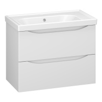 Тумба под раковину Opadiris Элеганс 70  00-00006756 белый матовый (без раковины)