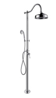 Душевая система Timo Arisa 2х режимная, без излива, напольная SX-5000/00 chrome