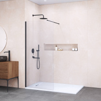 Душевая перегородка 70 см RGW WA-002 B Walk-in 35100207-14 прозрачное