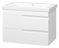 Тумба под раковину Misty Софт 75  П-Соф-01075-011П2Я