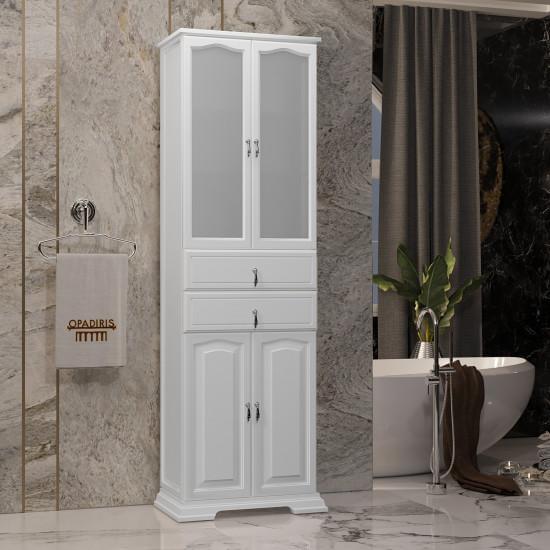 Пенал Opadiris Риспекто 60, цвет белый матовый, 00-00005843