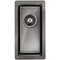 Кухонная мойка Paulmark Klein PM202344-GM вороненая сталь