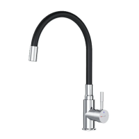 Смеситель для кухни с гибким изливом AM.PM X-Joy S F85B07602 хром