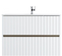 База под раковину Art&Max Еlegant AM-ELEGANT-600-2C-SO-BM-LED Белый матовый