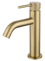 Смеситель для раковины WONZON & WOGHAND, брашированное золото WW-H1061-BG