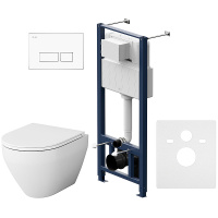 Комплект унитаза с инсталляцией AM.PM Spirit V2.0 FlashClean IS47001.111700