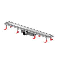 Душевой лоток под плитку 80 см Am.Pm PrimeFlow W02SC-U11-080-04SB хром матовый