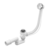 Слив-перелив BERGES для ванны полуавтомат (60см) 051009