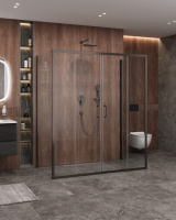 Душевой уголок (170х90) CEZARES MOLVENO MOLVENO-AH-2/2-170/90-C-GM-IV