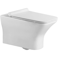 Унитаз подвесной безободковый Agger AT02100 сиденье с микролифтом