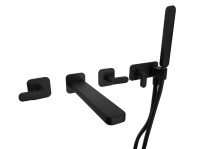 Смеситель для ванны Webert Living LV720901560, черный Смеситель для ванны Webert Living LV720901560, черный