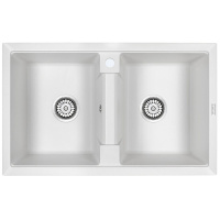 Кухонная мойка Paulmark  Tandem   PM238150-WH белый
