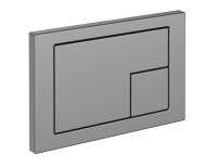 Кнопка Cersanit CORNER пластик хром матовый 64107