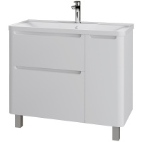 Тумба напольная Grossman АДЕЛЬ-90 см  109004 с 2-я ящ, белая