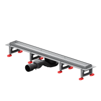 Душевой лоток с решеткой под плитку 70 см Am.Pm MasterFlow W01SC-U11-070-04SB хром матовый