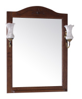 Зеркало (61х90)  ASB-Woodline Салерно 65 9690 (коричневый)