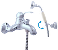 Смеситель для ванны Rav Slezak Labe L054.5/2 Смеситель для ванны Rav Slezak Labe L054.5/2