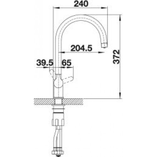 Смеситель Blanco Trima с краном для питьевой воды (хром) 525136