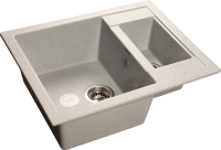 Кухонная мойка GranFest Quadro 610K, Q-610K серый