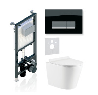 Комплект 3в1 Koller Pool Alcora ST 1200+INTEGRO Black Glass+ORION