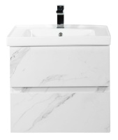 База под раковину напольная Art&max AM-Techno-600-2C-SO-MR960 Монти мрамор