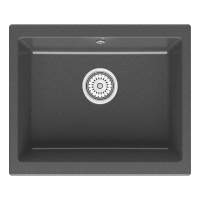 Мойка кухонная Point Сидли 55 PN3007GR, графит