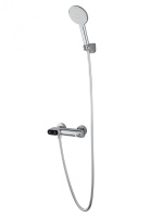 Смеситель для душа с встроенным изливом WONZON & WOGHAND MUSE Corno, хром WW-A30902-CR Смеситель для душа с встроенным изливом WONZON & WOGHAND MUSE Corno, хром WW-A30902-CR